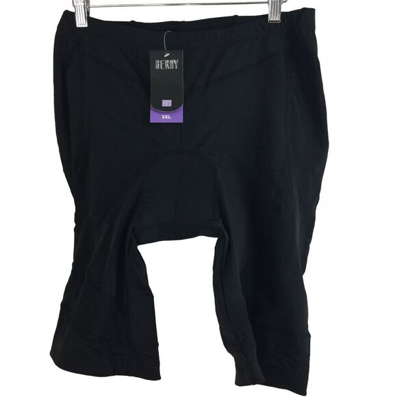 New Beroy Cycling Bike Shorts Black 3D Padded Adult Size 3XL - Picture 1 of 7